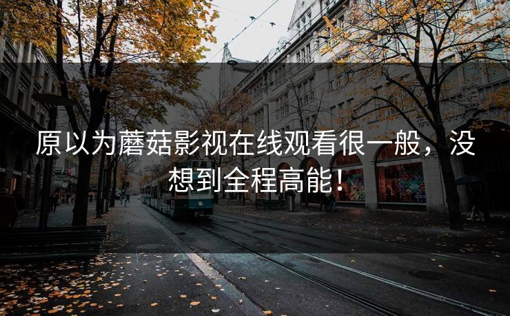 原以为蘑菇影视在线观看很一般，没想到全程高能！